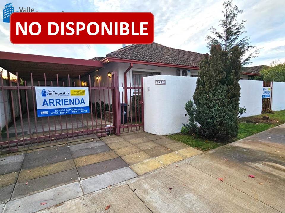 CASA PARQUE DEL SOL – TALCA